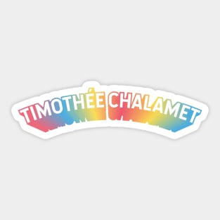Timothée Chalamet Sticker